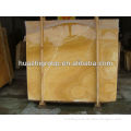 first quality brown coffee yellow onyx marble tile slab